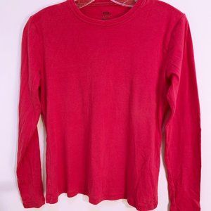 Reebok Ebox Long Sleeve Fuchsia Teeshirt